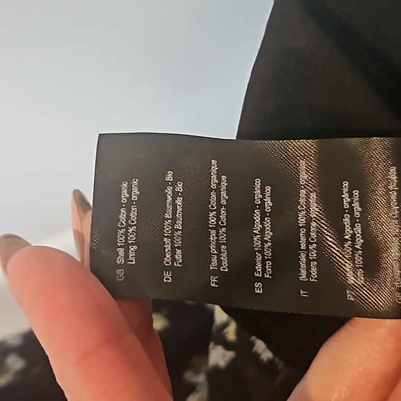 NWT Scotch & Soda | V-neck Sleeveless Mini Dress Black Dandelion | Women Large - Picture 10 of 11